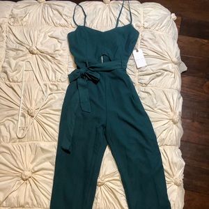 🔥NWT🔥 blueish green jumpsuit